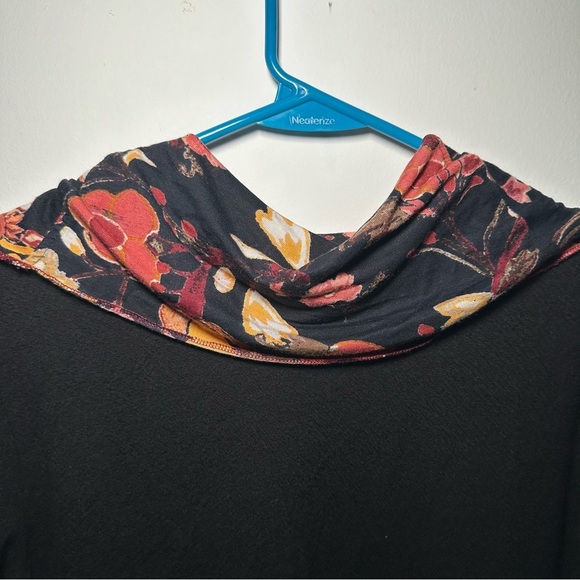 Parsley & Sage Small Artsy Lagenlook Soft Longline Tunic Longsleeve Cowl Neck - Picture 13 of 14